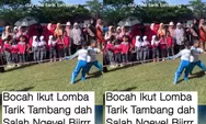 Viral Kocak Lomba Agustusan Anak SD, Niat Hati Membantu Teman namun Salah Arah