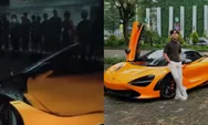 Kronologi Supercar McLaren Milik YouTuber Andra ST Ringsek di Sukoharjo, Diduga Akibat Ban Belakang Pecah