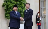 Prabowo Disambut Macron di Istana Elysee Prancis dengan Jajar Kehormatan