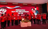 Perayaan HUT ke 52 PDI Perjuangan di Jateng, Terus Bergerak Bersama Rakyat untuk Indonesia Raya