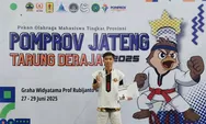 POMPROV Jawa Tengah 2025, Yardan Asadel Salih Mahasiswa USM Berhasil Raih Juara 2 Cabor Tarung Derajat Kelas 50–52 kg