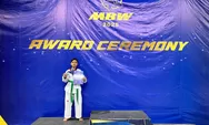 Tampil di Kejuaraan Taekwondo Internasional Malaysia, Siswa SDN Wonolopo 02 Berhasil Raih Medali Perak