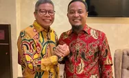 Dikaitkan dengan Fatmawati dan Adnan Purichta di Pilgub Sulsel, Andi Sudirman Sulaiman Bertemu Taufan Pawe