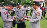 Wajib Beri Contoh, Propam Polres Bulukumba Sidak Kelengkapan Personel