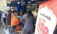 Nasi Kuning Gratis ASA Laris Diserbu Warga Kota Makassar