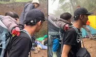 Viral di Media Sosial: Faiq, Balita 1 Tahun Yang Mendaki Gunung