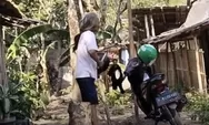 Viral!Drama Penagihan Utang, Kakek Tantang Debt Collector dengan Kapak