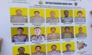 Terlibat Skandal Perampokan, 15 Anggota Polisi Masuk Daftar DPO