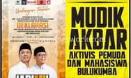 Maklumat Rakyat Hingga Mudik Akbar di Deklarasi dan Pendaftaran Pasangan JADIMI