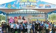 Tangis Nurlina dan Senyum Para Pelajar, Gubernur Sulsel Beri Umrah & Beasiswa di Fun  Run Lutim 2025 dan Anti Mager Sulsel