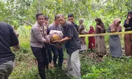Mayat Wanita Ditemukan di Kebun, Polisi Bontotiro Evakuasi Cepat dengan Mobil Dinas