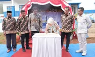 Bupati Didampingi Wabup Sinjai Resmikan Gedung Baru SMPN 26 di Desa Gunung Perak