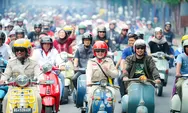 Gubernur-Wagub Kompak Bersama Pecinta Vespa Plus OKP Serta Tanam Tabebuya Sepanjang CPI