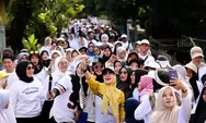 HUT ke-27 SMAN 4 Barru Dimeriahkan Jalan Santai, Bupati Andi Ina Apresiasi Kontribusi Pendidikan