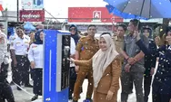 Bupati Sinjai Resmikan Parkir Elektronik Pasar Sentral, Tata Kelola Pasar Masuk Era Digital