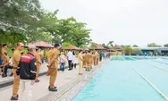 Bupati Bantaeng Uji Nurdin Buka Kembali Kolam Renang Andi Pawiloi
