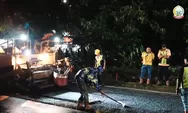 Diresmikan Gubernur Sulsel, Perbaikan Jalan Hertasning Dikebut dan Mulai Tunjukkan Progres Nyata