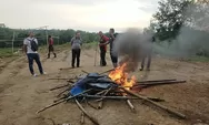 Cegah Perjudian, Polsek Bulukumpa Musnahkan Arena Sabung Ayam di Bulukumba
