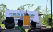Bupati Bantaeng Letakkan Batu Pertama Pembangunan Pondok Pesantren As’adiyah Bonto Tangnga