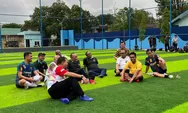 Cetak Dua Gol, Kepala BKN RI Prof Zudan Warnai Laga Persahabatan Pemprov Sulsel-BKN