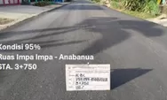 Nyaris Rampung! Gubernur Sulsel Pastikan Progres Jalan Impa-impa–Anabanua Wajo Capai 95 Persen