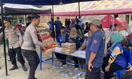 Aksi Bhayangkari Peduli, Polres Bulukumba Bantu Korban Kebakaran 14 Rumah di Terang-Terang