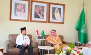 Temui Dubes Arab Saudi, Gubernur Andi Sudirman Desak Hentikan Perang Timur Tengah demi Keamanan Jemaah Umrah