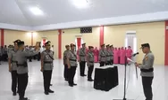 Polres Bulukumba Gelar Sertijab Kabag, Kasat dan Kapolsek, Ini Daftarnya