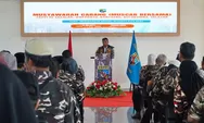 Dipakaikan Jaket FKPPI, Bupati Andi Utta Buka Muscab Bersama Lima Daerah