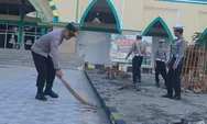 Polres Bulukumba Gelar Bakti Religi Sambut Hari Bhayangkara ke-80, Bersihkan Masjid dan Gereja