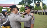 46 Personel Polres Bulukumba Naik Pangkat Setingkat Lebih Tinggi