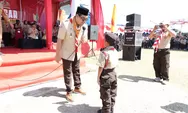 Edy Manaf Pimpin Apel Besar Hari Pramuka, Tutup Perkemahan Gantarang dan Lepas Kontingen Jamnas XII 2026