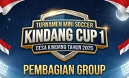 Ini 12 Tim yang Akan Berlaga di Turnamen Mini Soccer Kindang Cup 2026, Siapa Bakal Jadi Juara?