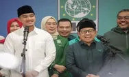 Pakai Peci dan Sarung Kaesang Kunjungi Kantor PKB, Muhaimin : PSI Partai Santri Indonesia