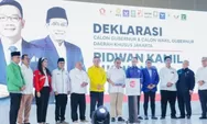 Pilkada 2024, KIM Resmi Usung Ridwan Kamil dan Suswono Sebagai Cagub Cawagub Jakarta