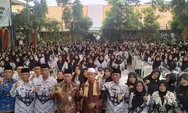 PGRI Cabang Candi Gelar Halal Bihalal dan Bersholawat di SMPN 3 Candi Sidoarjo
