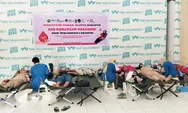 100 Persen Lulus, SMK Walisongo 1 Gempol Donor Darah dan Cek kesehatan Gratis