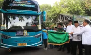 353 Jamaah Haji Kloter 10 KJT Resmi Dilepas Menuju Tanah Suci