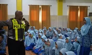 Satuan Unit Lalu Lintas Polresta Sidoarjo Sosialisasi Tertib Berlalu Lintas bagi Pelajar