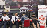 KAI Daop 3 Cirebon Gelar Donor Darah di Tiga Lokasi Stasiun, Hasilkan 110 kantong