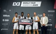 Tumbangkan Skyliners, Vienna Juara FIBA ​​3x3 World Tour Debrecen 2025