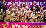 Timnas Basket U-16 Putri Australia Ciptakan Sejarah Juara FIBA U-16 Women's Asia Cup Beruntun