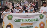 Yayasan Al Amin Sidoarjo Meriahkan Hari Santri dengan Pawai Keliling Lingkungan