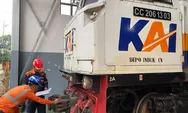 Kesiapan Angkutan Nataru, KAI Daop 3 Cirebon Gelar Ramp Check Sarana dan Prasarana Kereta Api