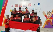 Kembali Mendominasi, Tim Voli Pantai Putra Indonesia Kembali Raih Emas SEA Games