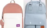 6 Rekomendasi Tas Ransel untuk Siswi Sekolah dengan Warna Pastel, Desain Simple dan Trendy
