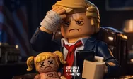 Iran Dominasi Perang Narasi, Video LEGO Presiden Trump Bermuka Sedih dan Jet Tempur Siluman F-35 Digencet Viral di Media Sosial