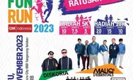 CT ARSA Charity Fun Run 2023 Pecahkan Rekor MURI