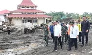 Presiden Jokowi Tinjau Lolasi Terdampak Longsor dan Banjir Lahar Dingin di Sumbar