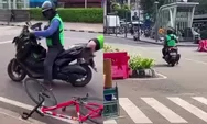 Viral Dugaan Intimidasi Driver Ojol ke Pesepeda di Dukuh Atas, Polisi Turun Tangan